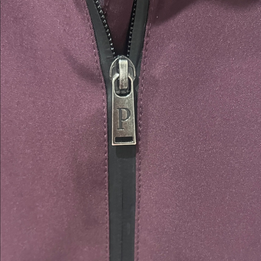 Pendleton Deep Purple Hooded Jacket, Size Medium - image 3